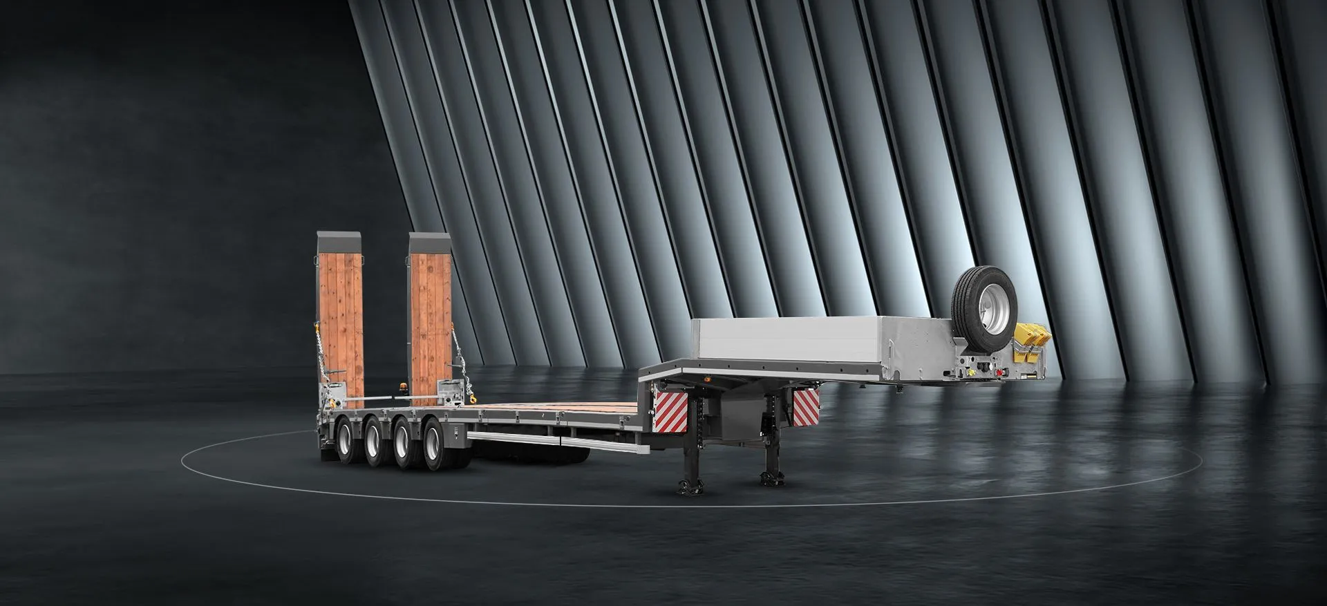 Низкорамный полуприцеп 993941-L54