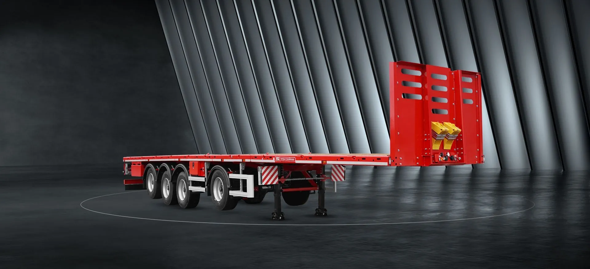 Полуприцеп-платформа 993941-PE40 (2510, 1360, 1405)